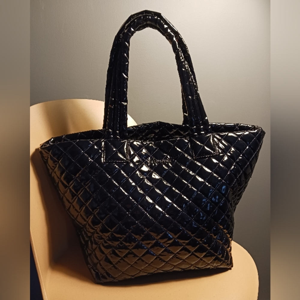 MZ Wallace Black Quilted Tote